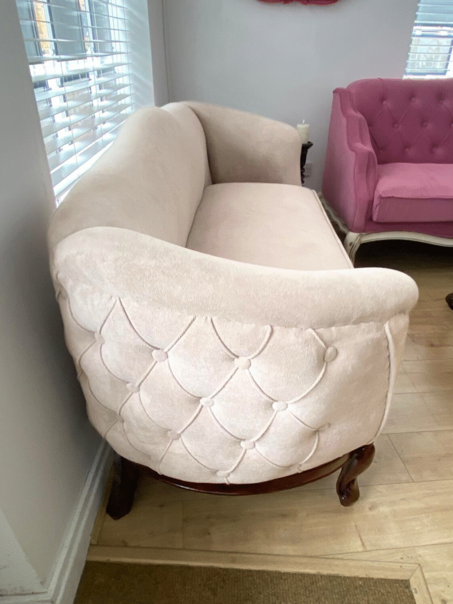 Stunning Teakwood Handcarved 3 seater sofa