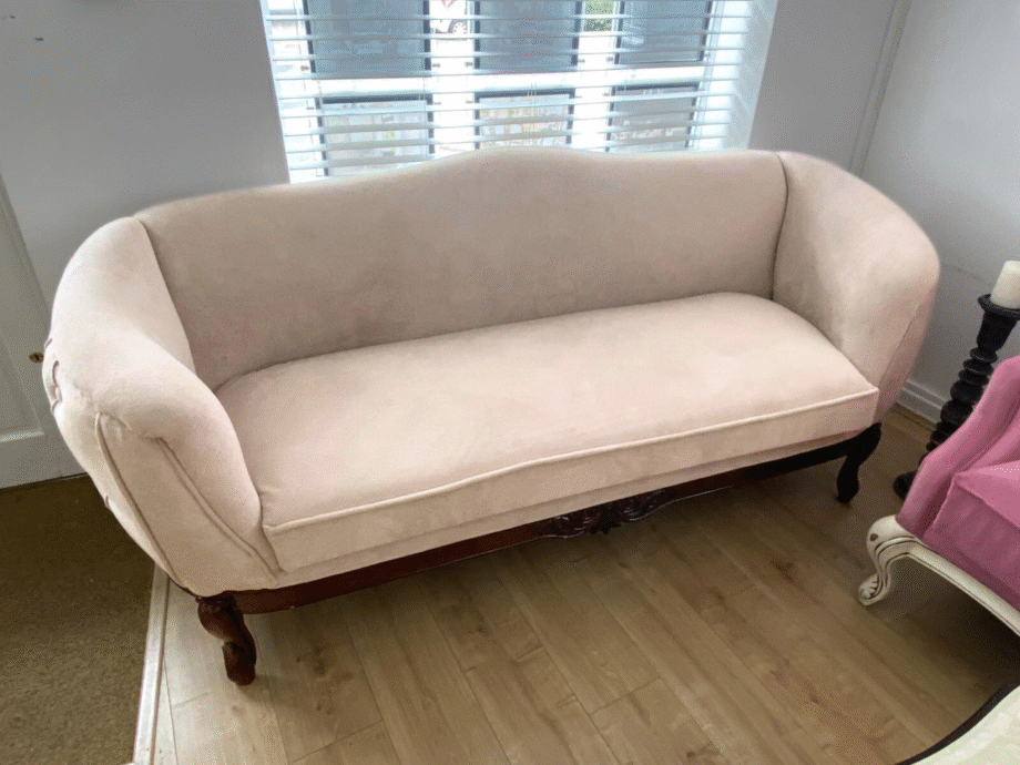 Stunning Teakwood Handcarved 3 seater sofa