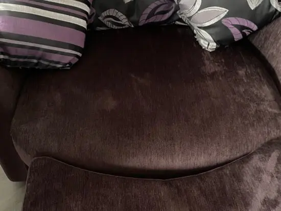 dfs swivel chair and footstool