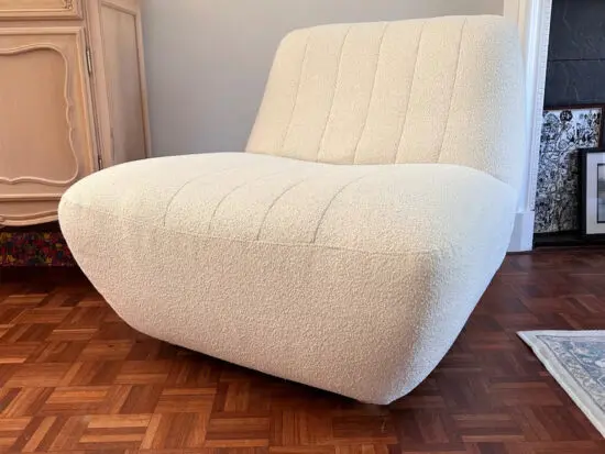 DFS Calix Boucle Accent Chair/sofa– *Perfect Condition*