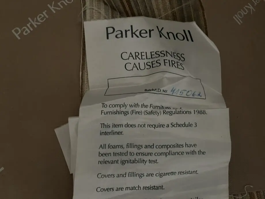 Parker Knoll pair of sofas