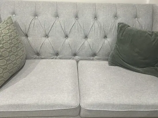 Grey sofa set