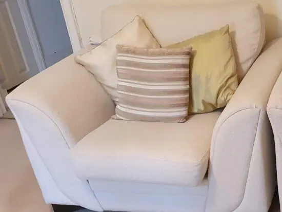 Beige Single Seater Sofa Chair