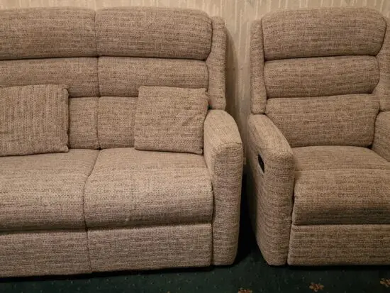 3-seater grey sofa