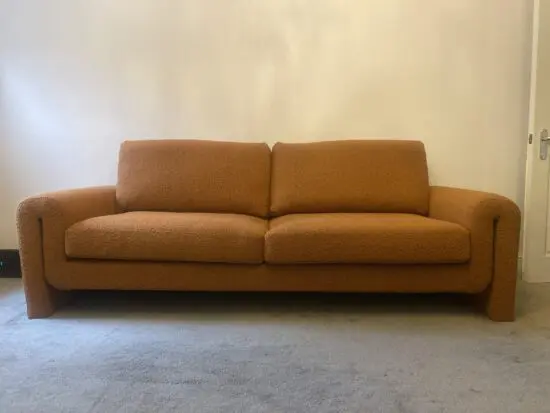 Homesense/TK Maxx Rust Brown Boucle 2-Seater Sofa