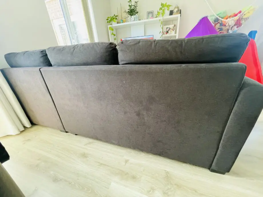Habitat Reagan Right Hand Storage Corner Chaise Sofa Bed - Charcoal