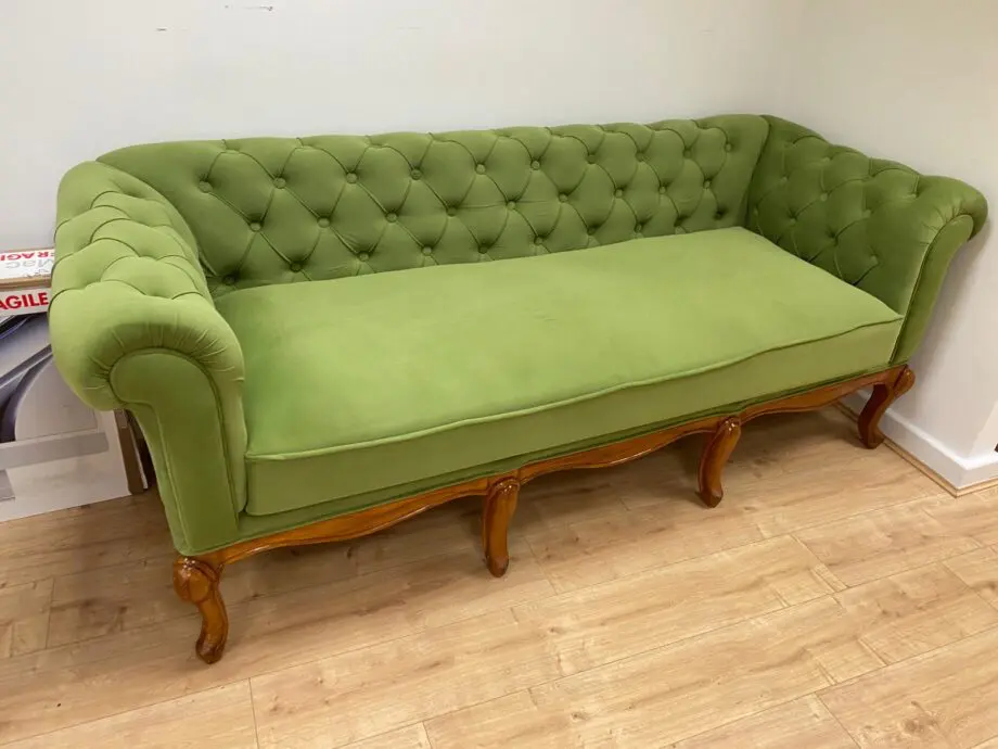 Stunning Teakwood Handcarved 3 seater sofa