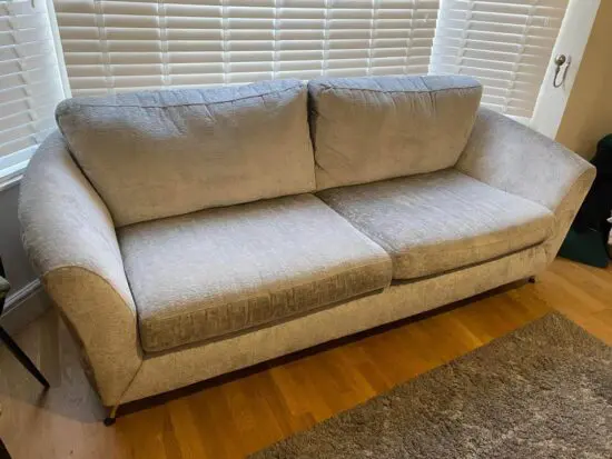 Grey ScS Flo 4 Seater Sofa