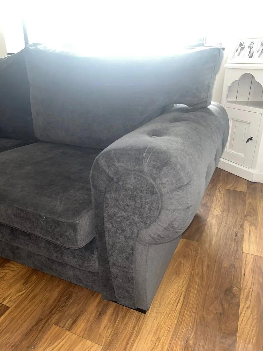Milan Fabric Sofa Suite 3 and 2 Seater Sofa Set Full Back