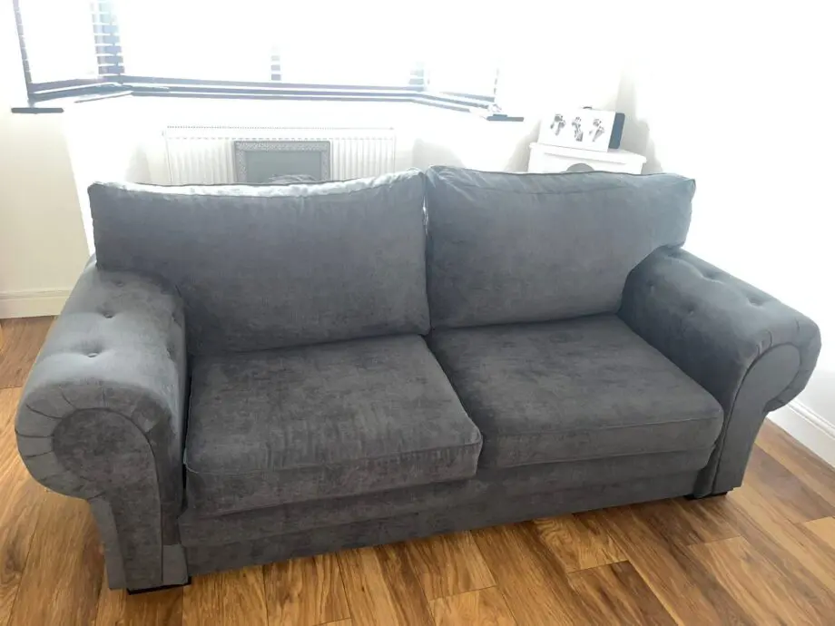 Milan Fabric Sofa Suite 3 and 2 Seater Sofa Set Full Back