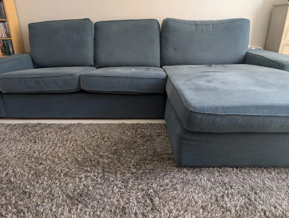 IKEA KIVIK 3-Seat sofa with chaise long in excellent condition