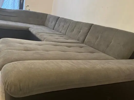U shape cinema style sofa