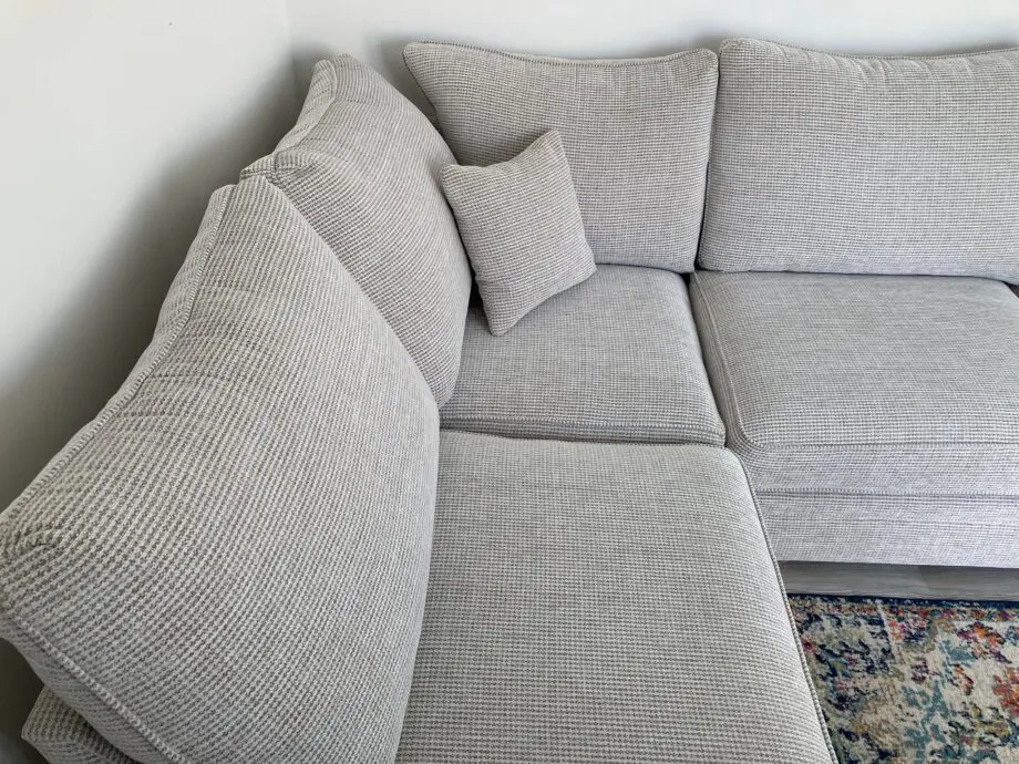 Eve Corner Sofa by Lucas Furniture – Right Hand Facing, Like New, RRP £2,749