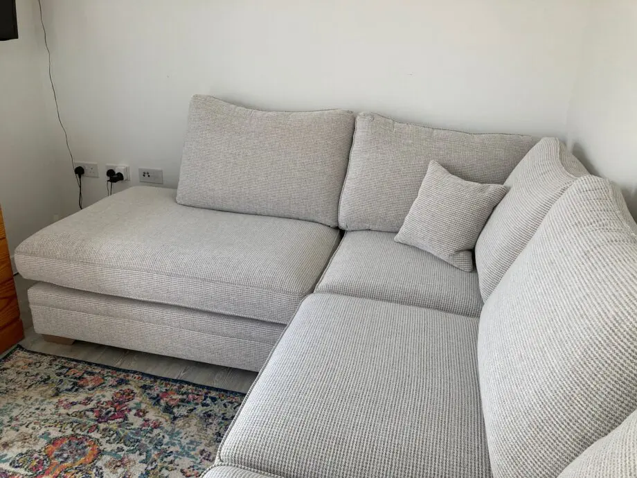 Eve Corner Sofa by Lucas Furniture – Right Hand Facing, Like New, RRP £2,749