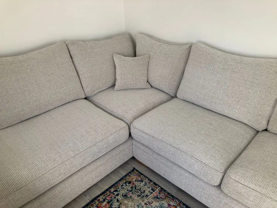 Eve Corner Sofa by Lucas Furniture – Right Hand Facing, Like New, RRP £2,749