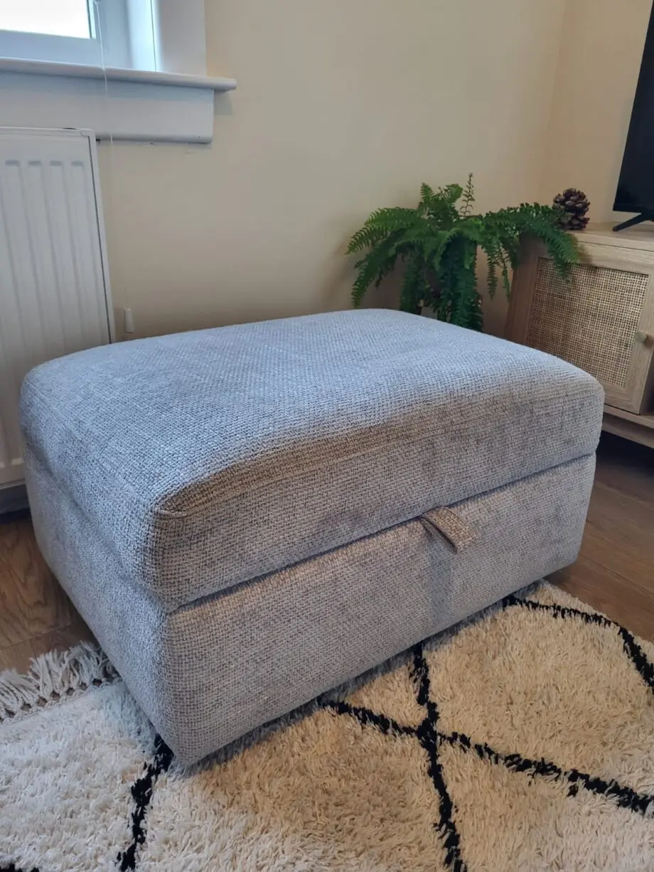 DFS Sanctuary 3-Seater Sofa & Storage Footstool