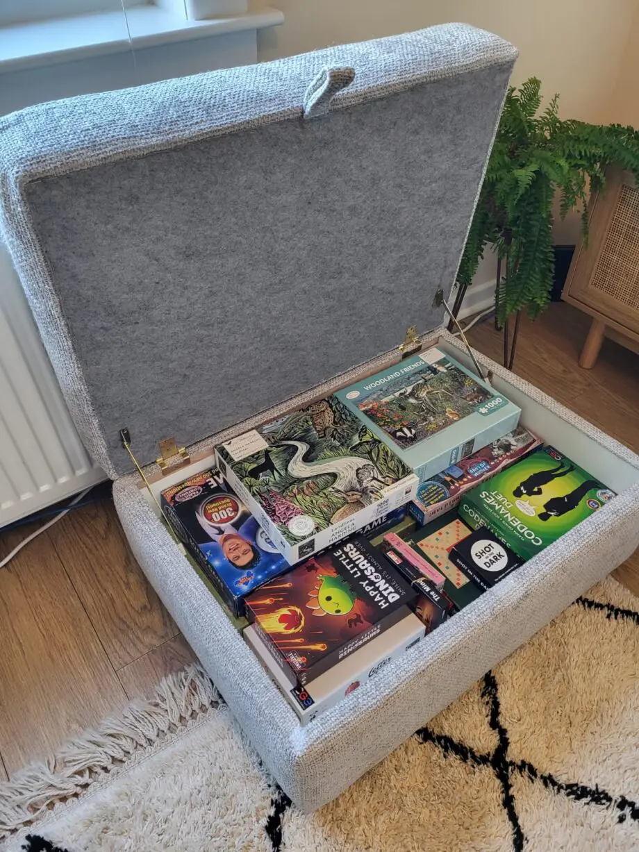 DFS Sanctuary 3-Seater Sofa & Storage Footstool