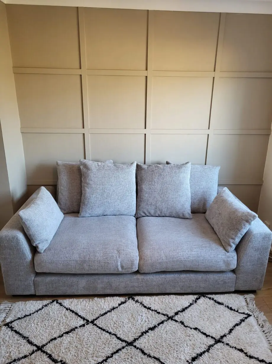 DFS Sanctuary 3-Seater Sofa & Storage Footstool