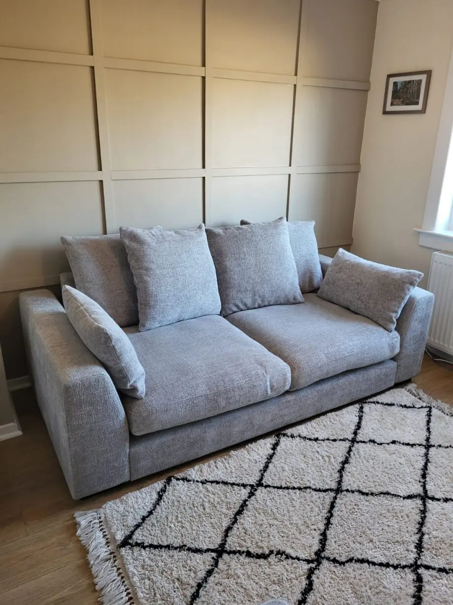 DFS Sanctuary 3-Seater Sofa & Storage Footstool