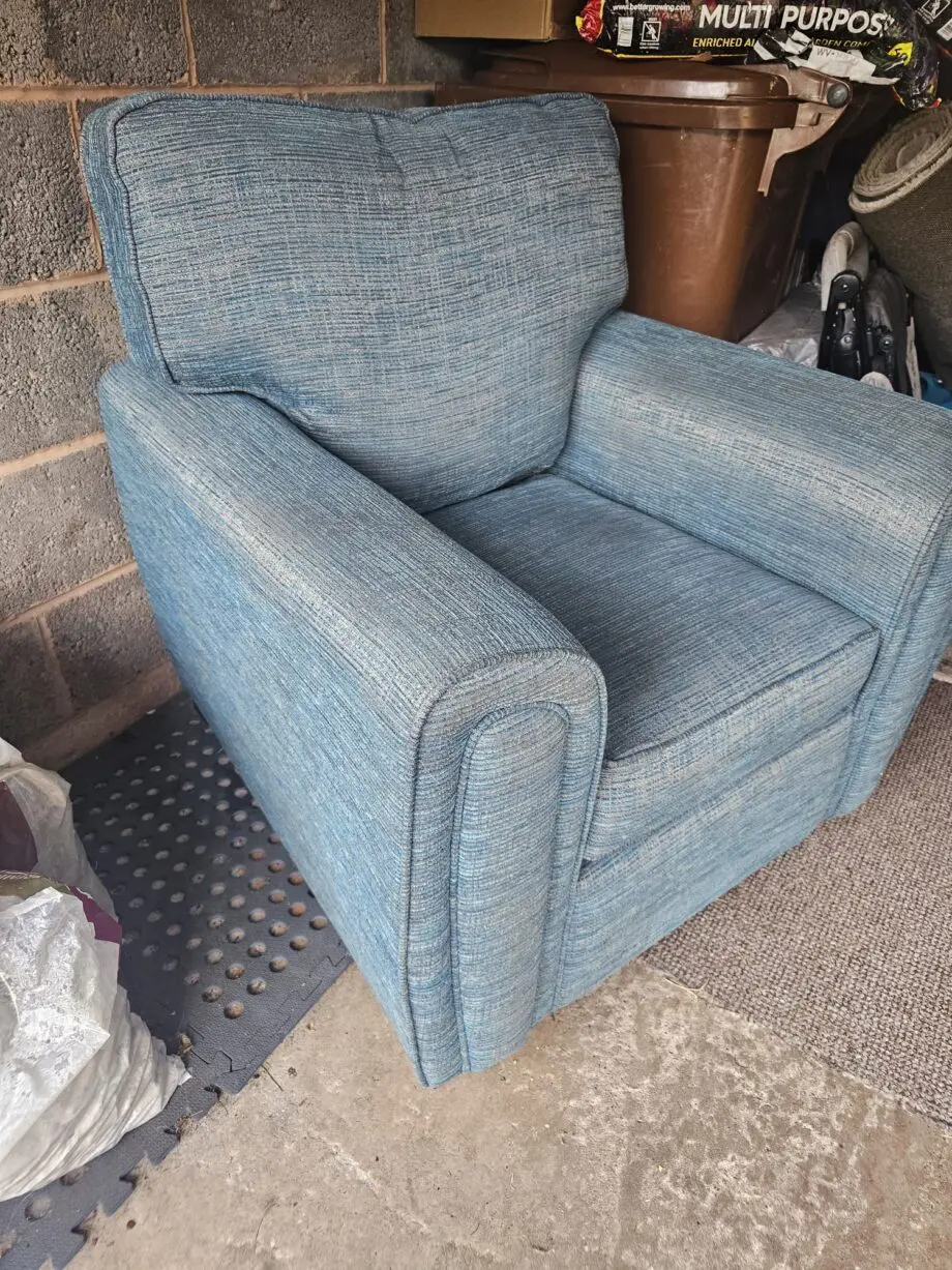 Teal Arm Chair