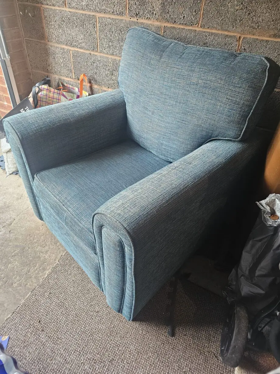 Teal Arm Chair