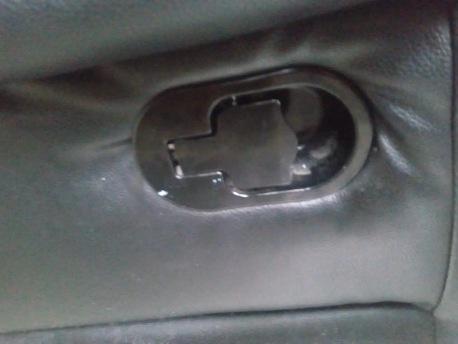 DFS 3 seater manual recliner leathersofa