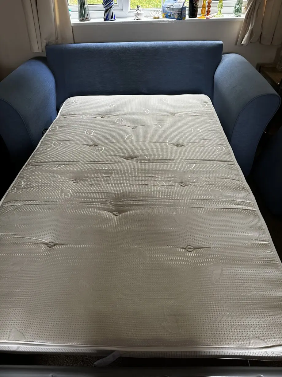 Sofasofa madrid blue 2 seater