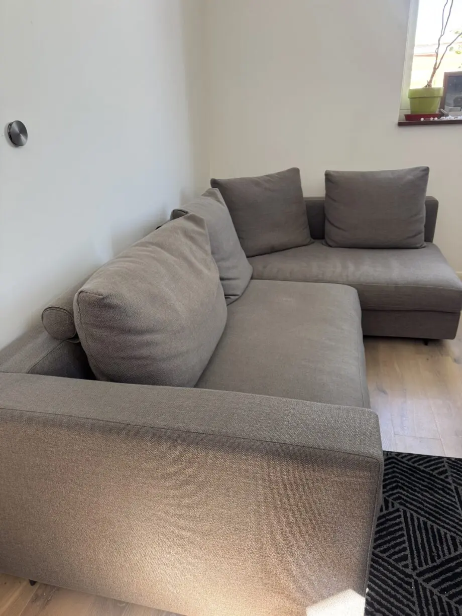 Camerich Grey L-shaped Corner Sofa