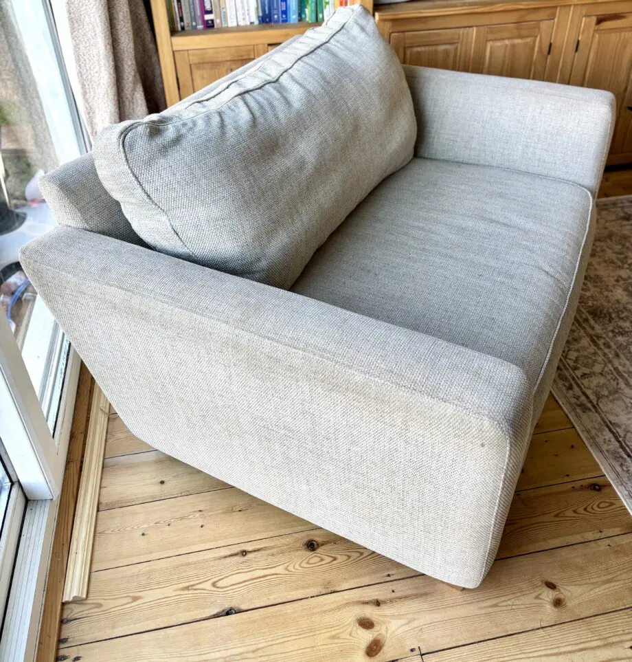 DFS Sophia Cuddler Sofa Pearl