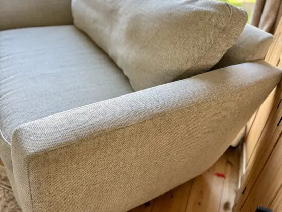 DFS Sophia Cuddler Sofa Pearl