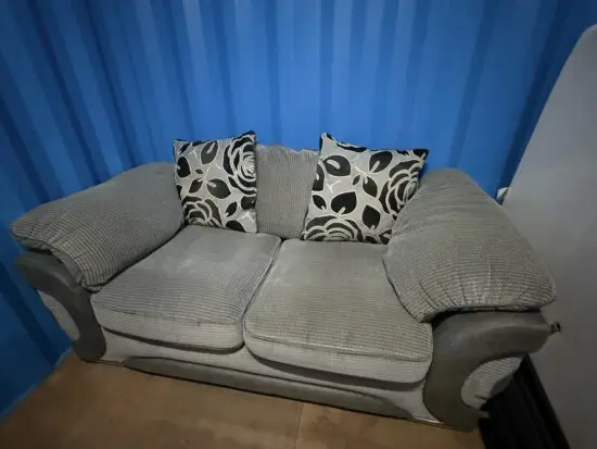 Sofology Grey sofa with cushions