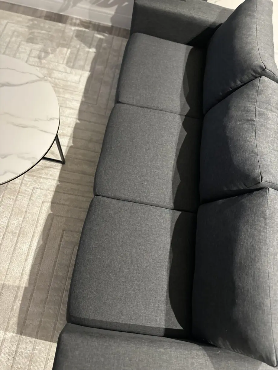 2-month old Charcoal 3 Seater Sofa