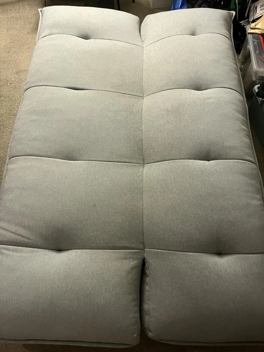 Clic Clac Grey Linen Sofa Bed