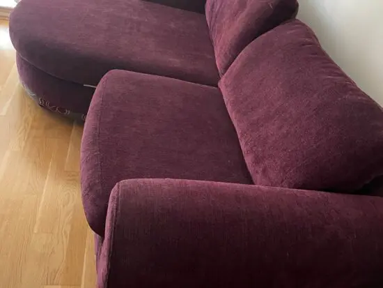 DFS sofa with footstool bundle