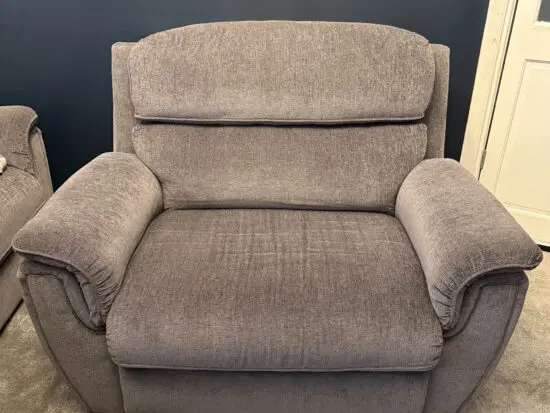 Two Ashton Love Chairs and Power Recliner Set (URGENT SALE)