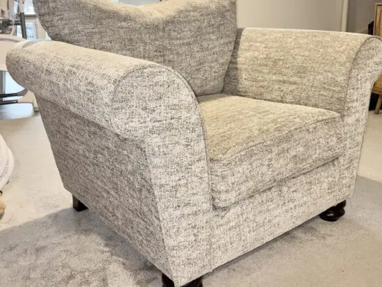 SCS Silver Aurora Armchair