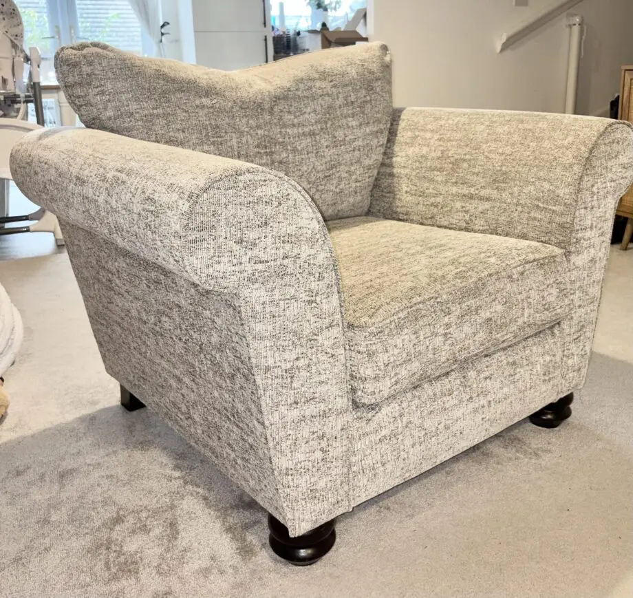 SCS Silver Aurora Armchair