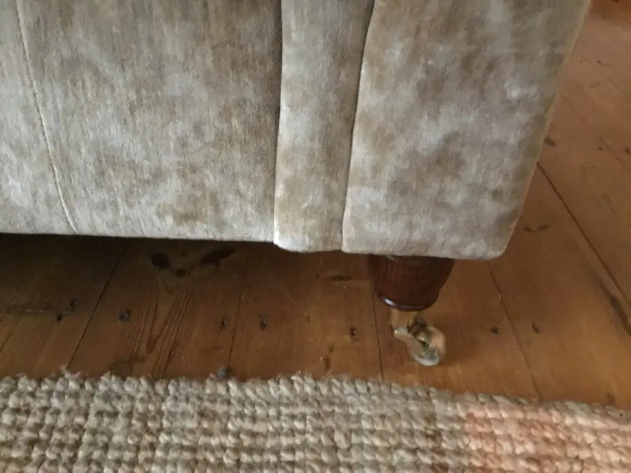 Laura Ashley Gold Mortimer 2 seater sofa