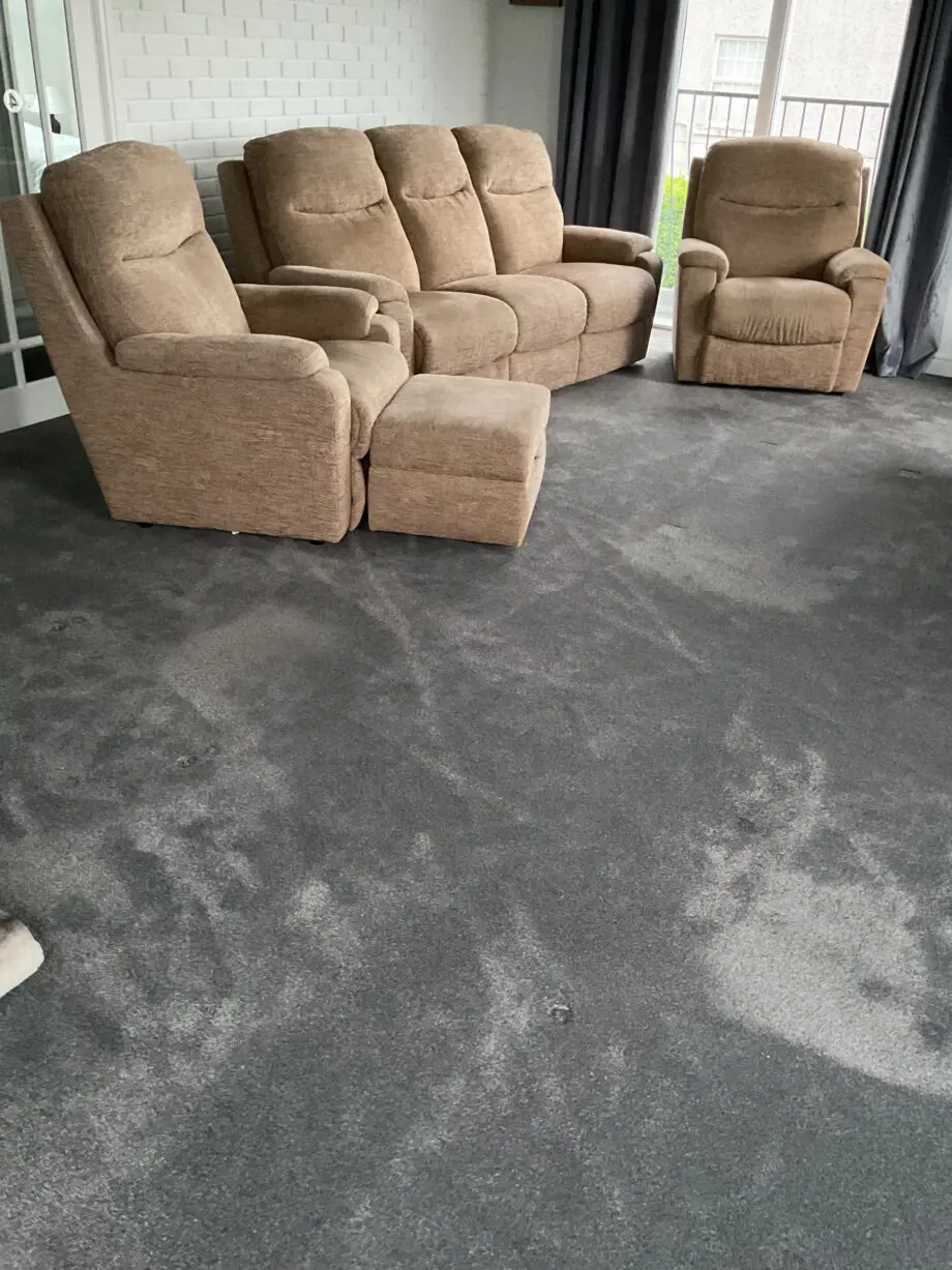 Sofa two chairs and footstool