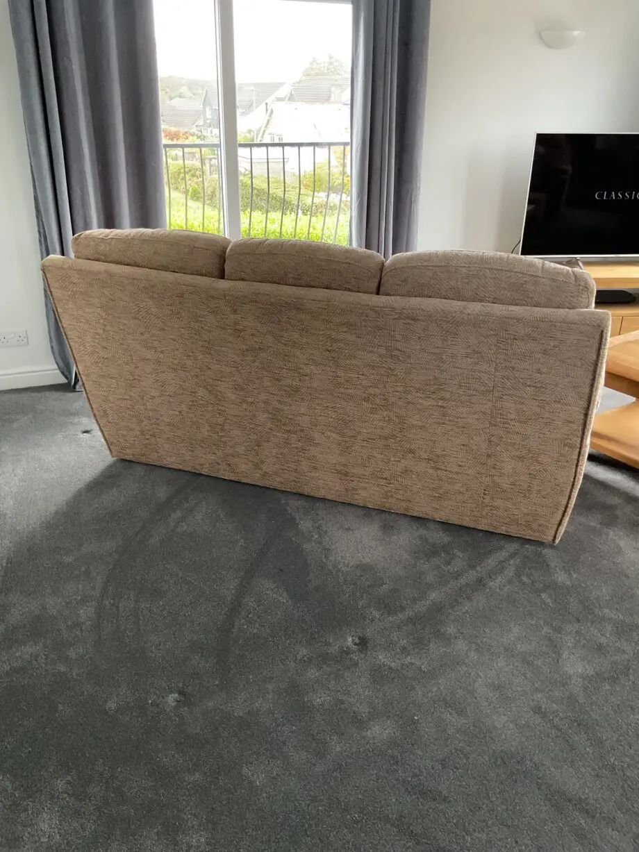Sofa two chairs and footstool