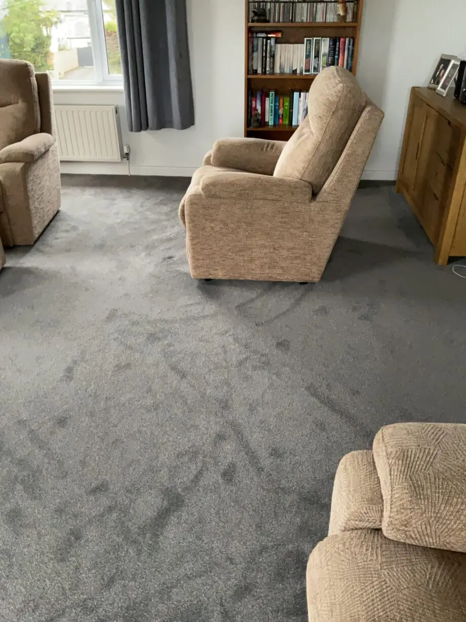 Sofa two chairs and footstool