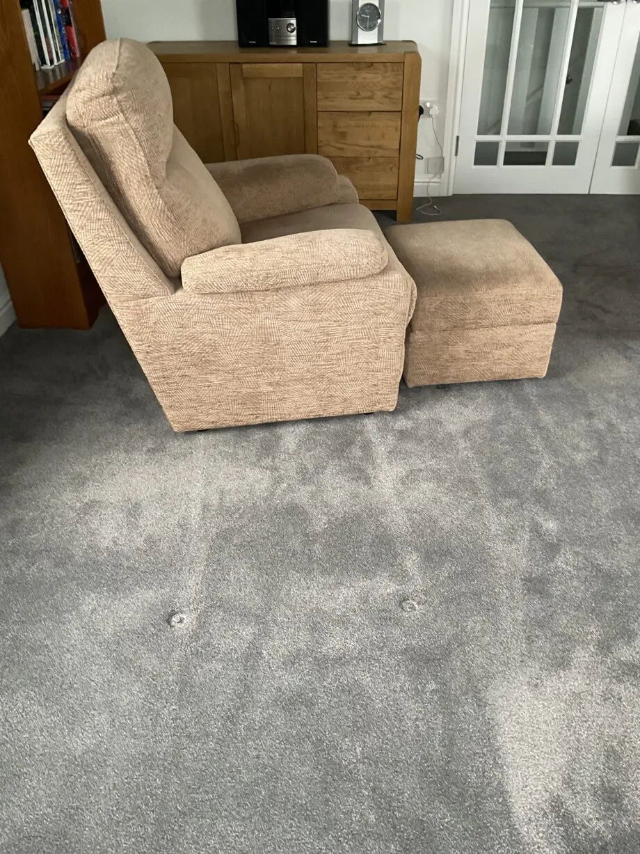 Sofa two chairs and footstool