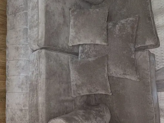 Mink Kensington two seater sofa set