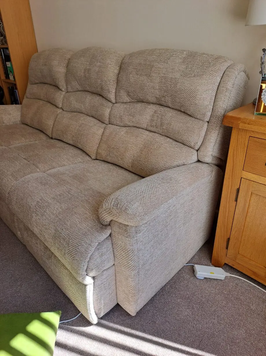 Sherborne Olivia 3 Seater sofa beige/oatmeal fabric
