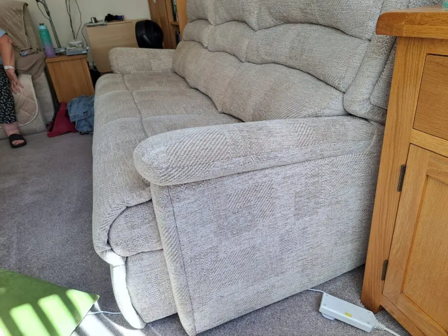 Sherborne Olivia 3 Seater sofa beige/oatmeal fabric