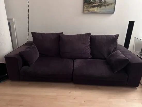 Excellent solution for a large room - used but looks good and rare size and comfort