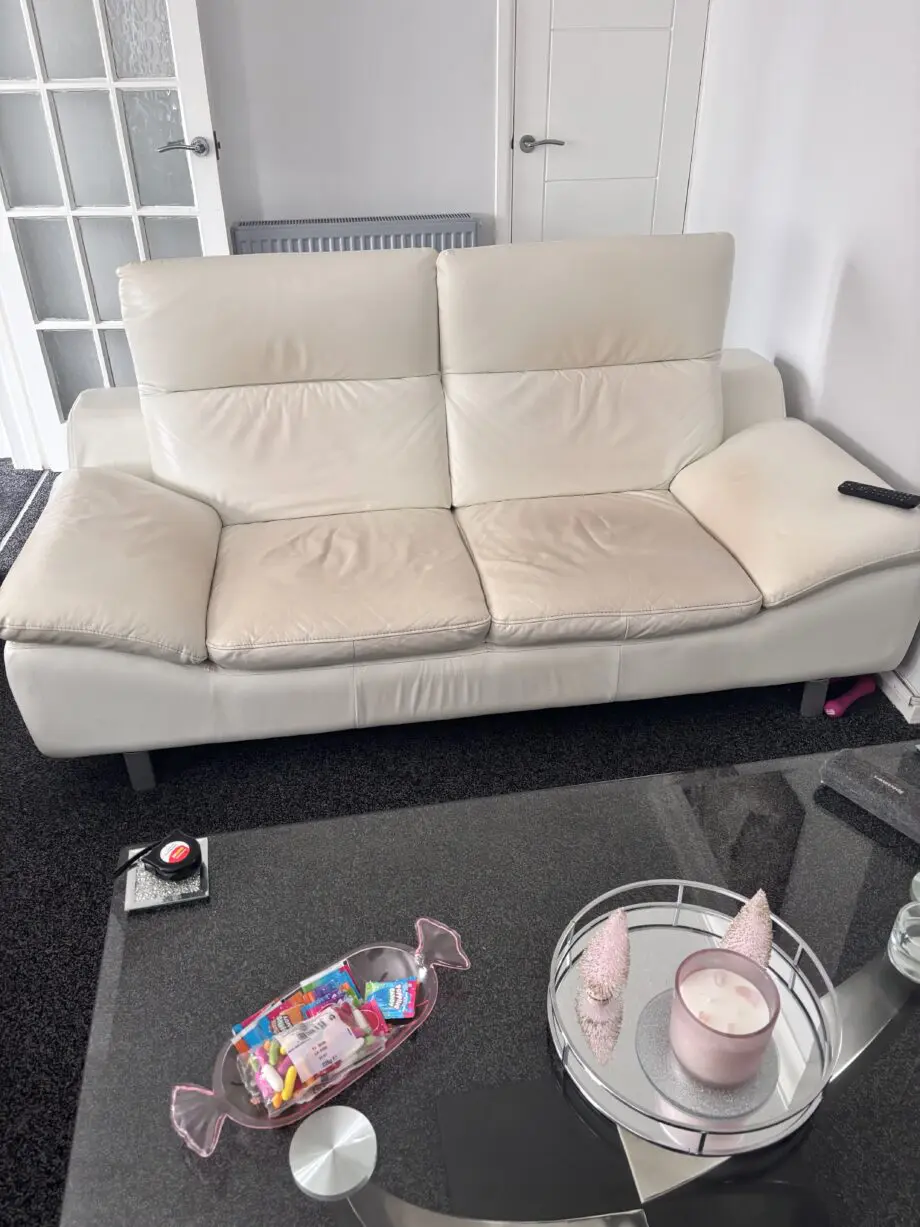 3 seater Harvey’s cream sofa