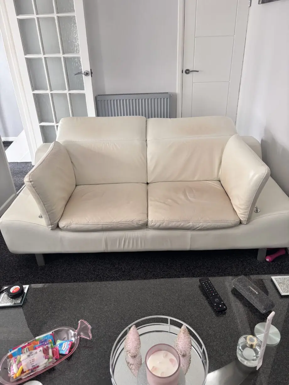3 seater Harvey’s cream sofa