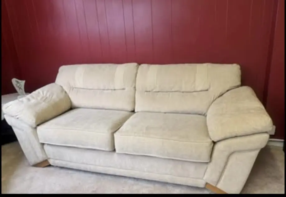 Fabric Sofa 3 Seater Cloth