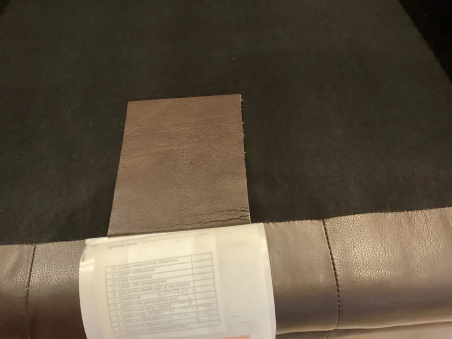 Next leather snuggle chair brown